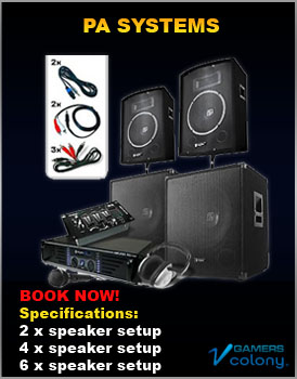 PA Systems for rent